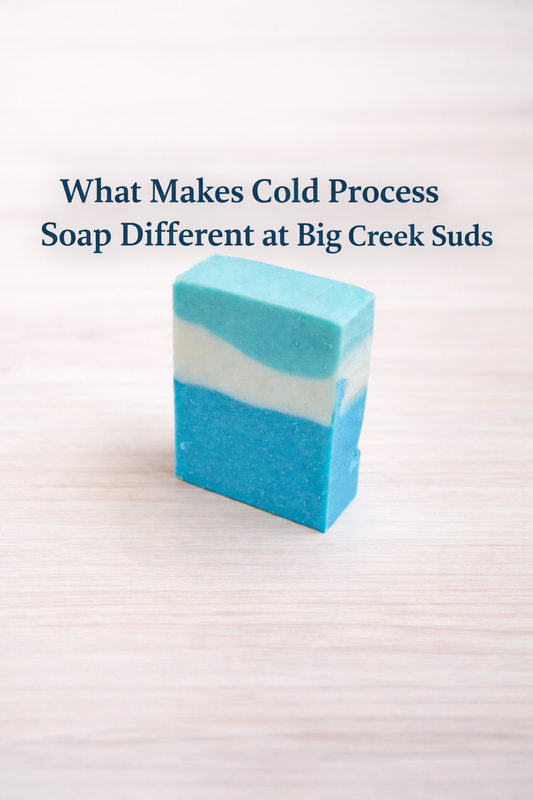 What makes cold process soap different 