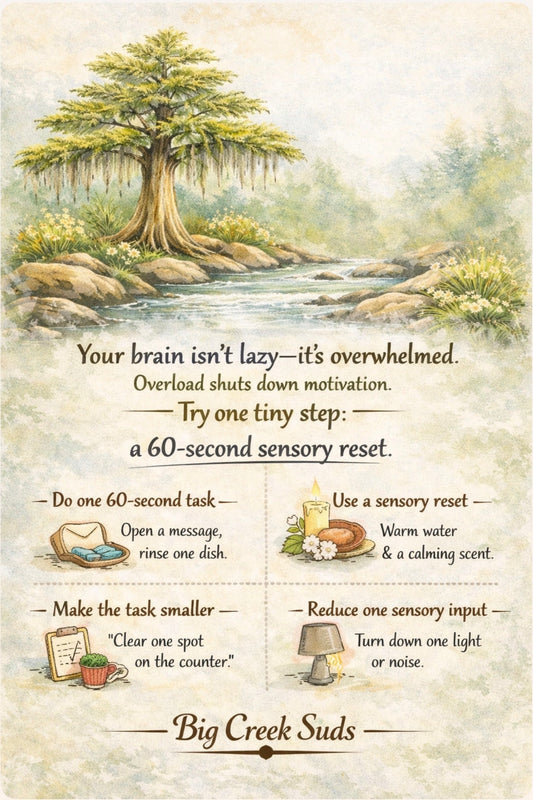 Why your brain feels overwhelmed and how small steps help it reset