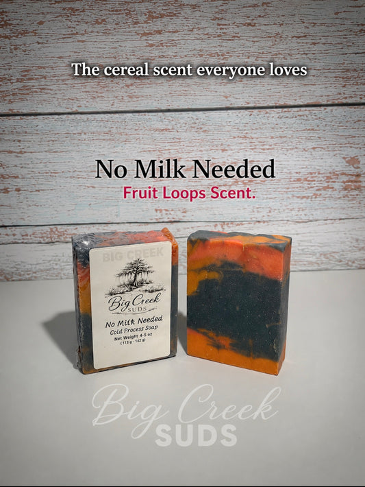 No Milk Needed Fruity Cereal Soap | Handmade Cold Process Artisan Bar