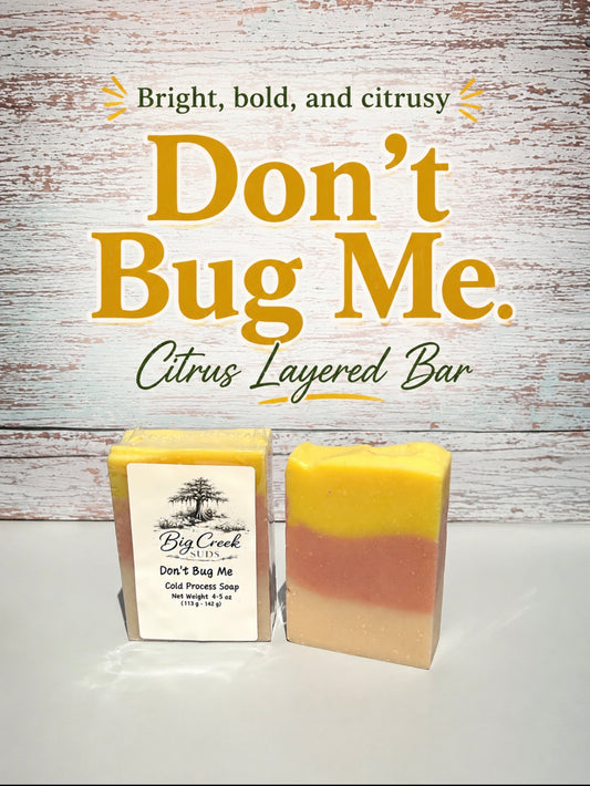 Don't Bug Me Pineapple Sage Soap | Handmade Cold Process Artisan Bar