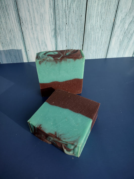 Handmade forest scented artisan soap - Fresh Outta the Woods Louisian