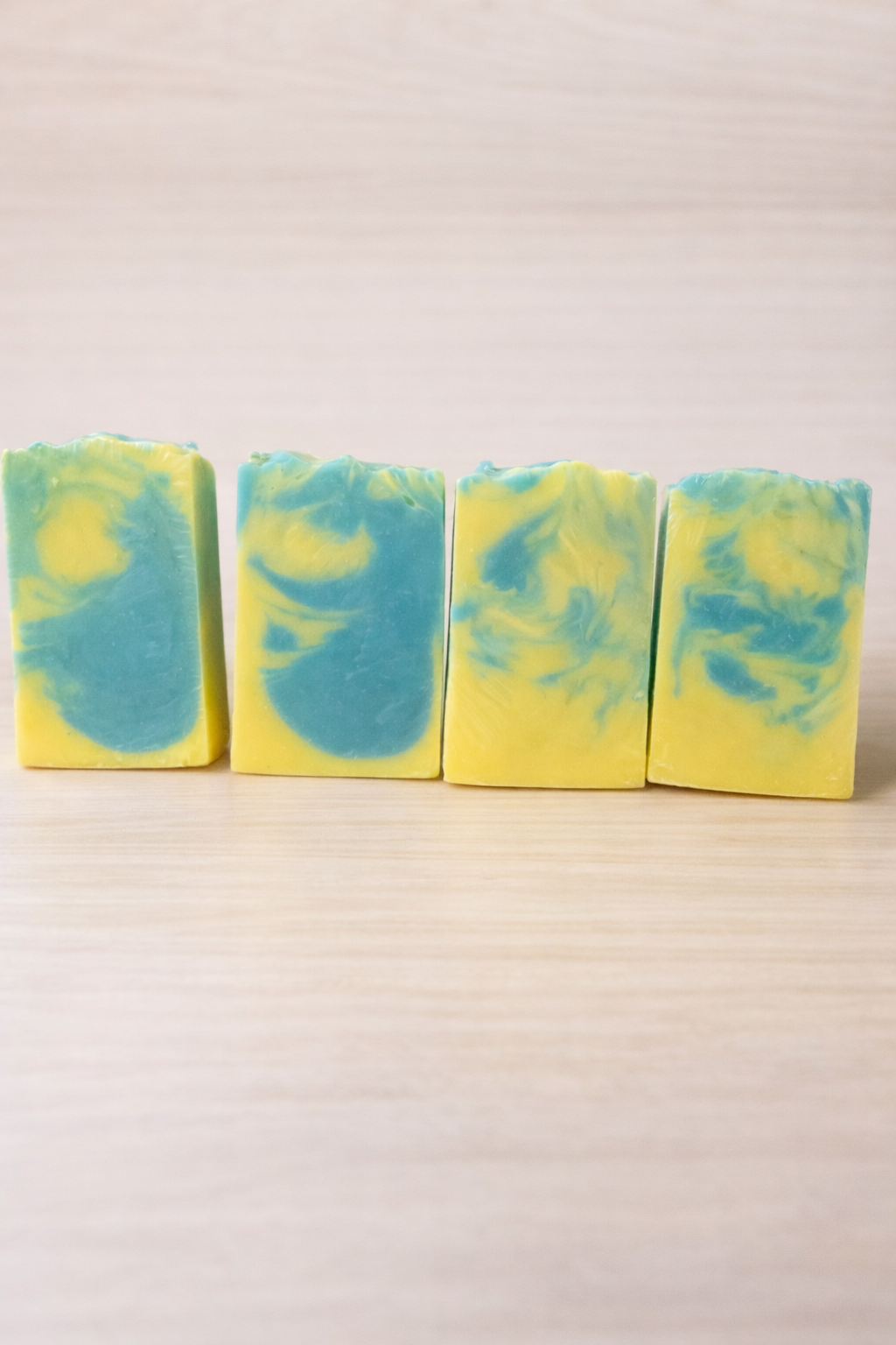 Reset button is a fresh lemon/Eucalyptus and mint Fragrance blend Handcrafted cold process soap.